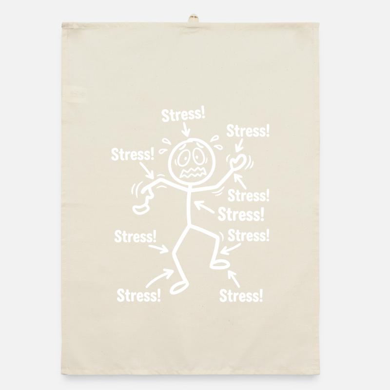stress_figur_pfeile Organic dish towel