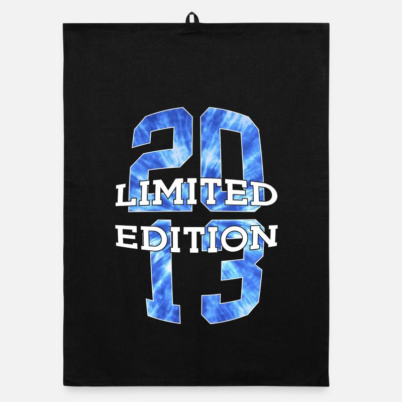 ÉDITION LIMITÉE 2013 13 ANS 13E ANNIVERSAIRE Torchon bio