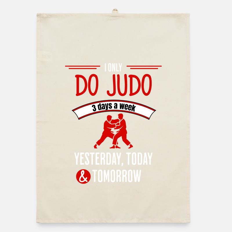 Citation drôle de judo Torchon bio