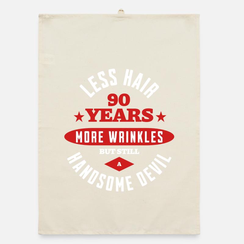 90 Years Handsome Devil Organic dish towel