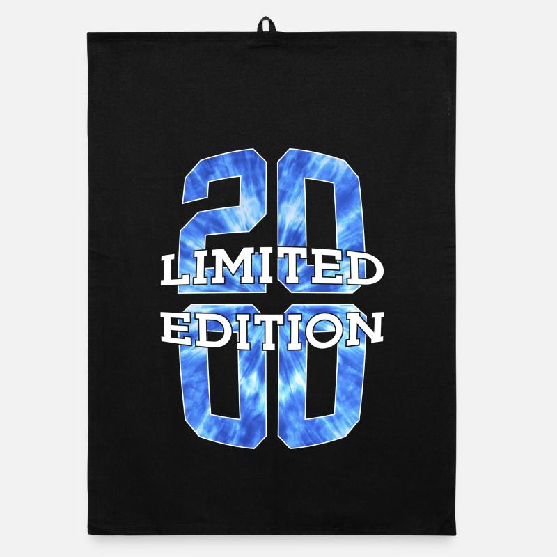 ÉDITION LIMITÉE 2000 26 ANS 26E ANNIVERSAIRE Torchon bio