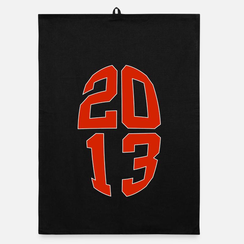 13 ANS 2013 13E ANNIVERSAIRE Torchon bio