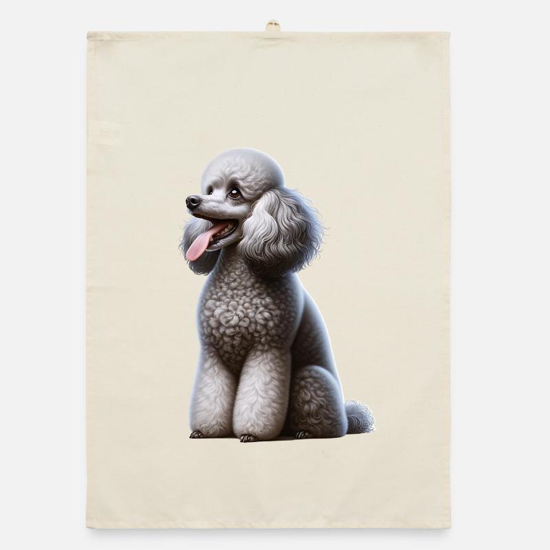 Caniche Pudel Torchon bio