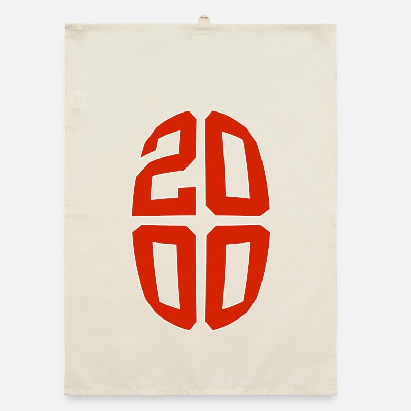 26 ANS 2000 26E ANNIVERSAIRE Torchon bio