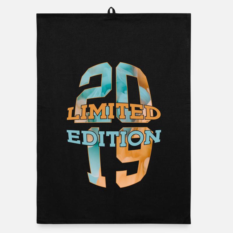 ÉDITION LIMITÉE 2019 7 ANS 7E ANNIVERSAIRE Torchon bio