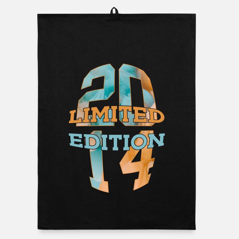 ÉDITION LIMITÉE 2014 12 ANS 12E ANNIVERSAIRE Torchon bio