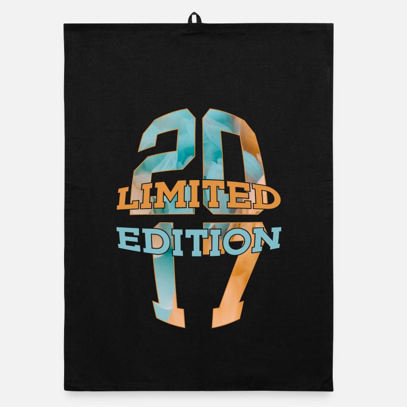 ÉDITION LIMITÉE 2017 9 ANS 9E ANNIVERSAIRE Torchon bio