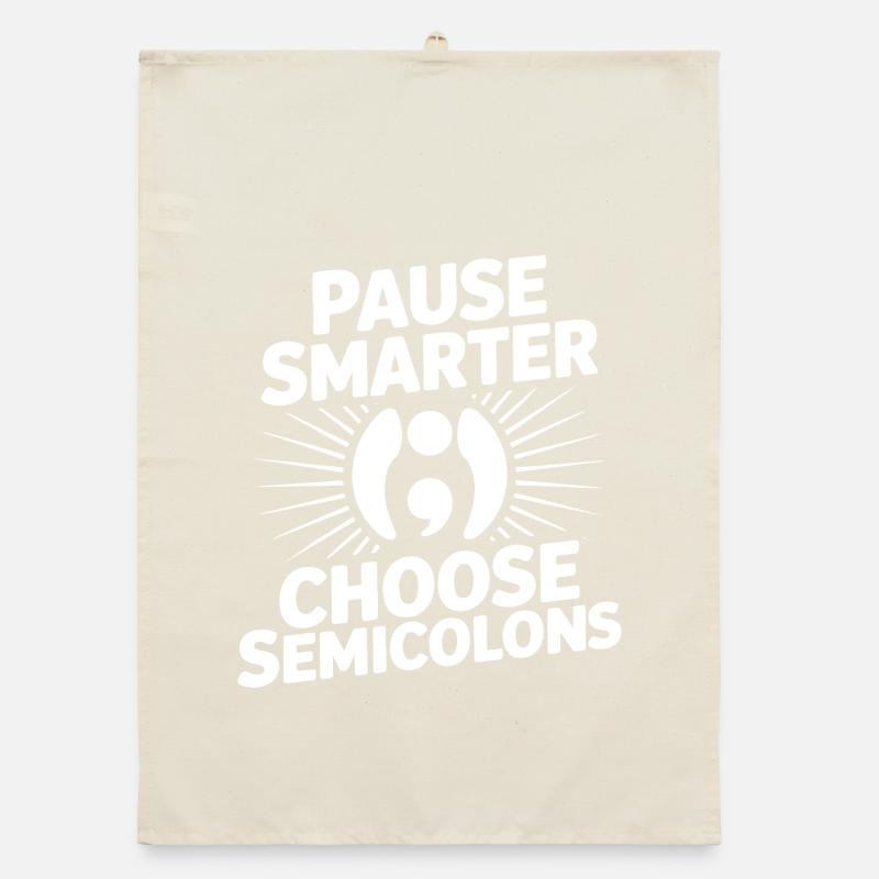 Pause point-virgule Smarter Point-virgule Torchon bio