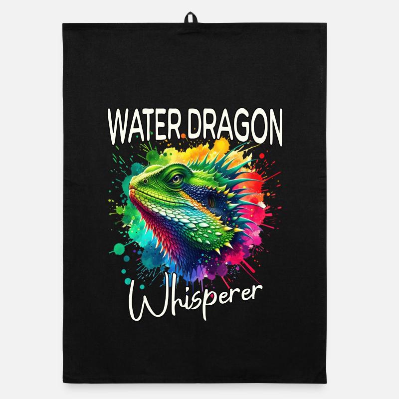 Chinesische Wasseragame Flüsterer Organic Geschirrtuch