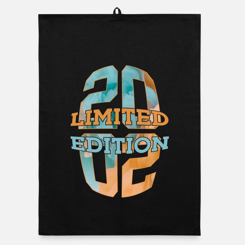 ÉDITION LIMITÉE 2002 24 ANS 24E ANNIVERSAIRE Torchon bio