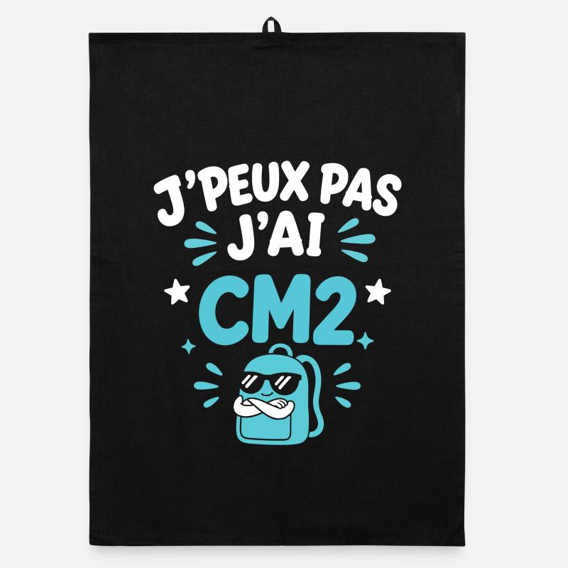 J'peux pas j'ai CM2 Torchon bio