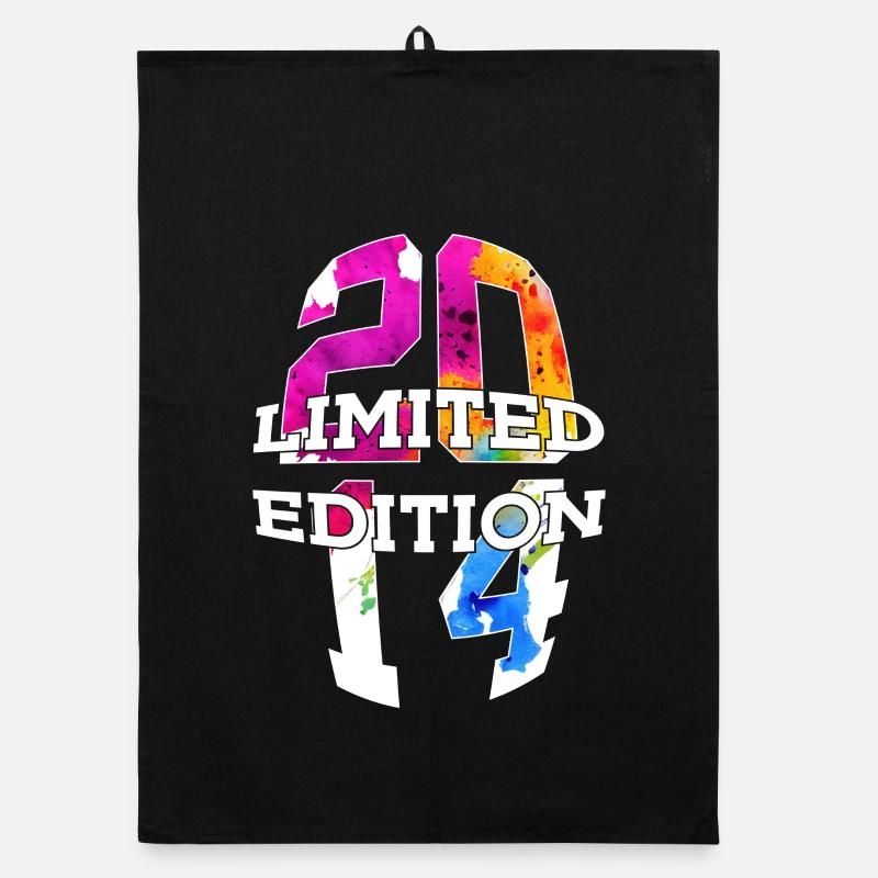 ÉDITION LIMITÉE 2014 12 ANS 12E ANNIVERSAIRE Torchon bio