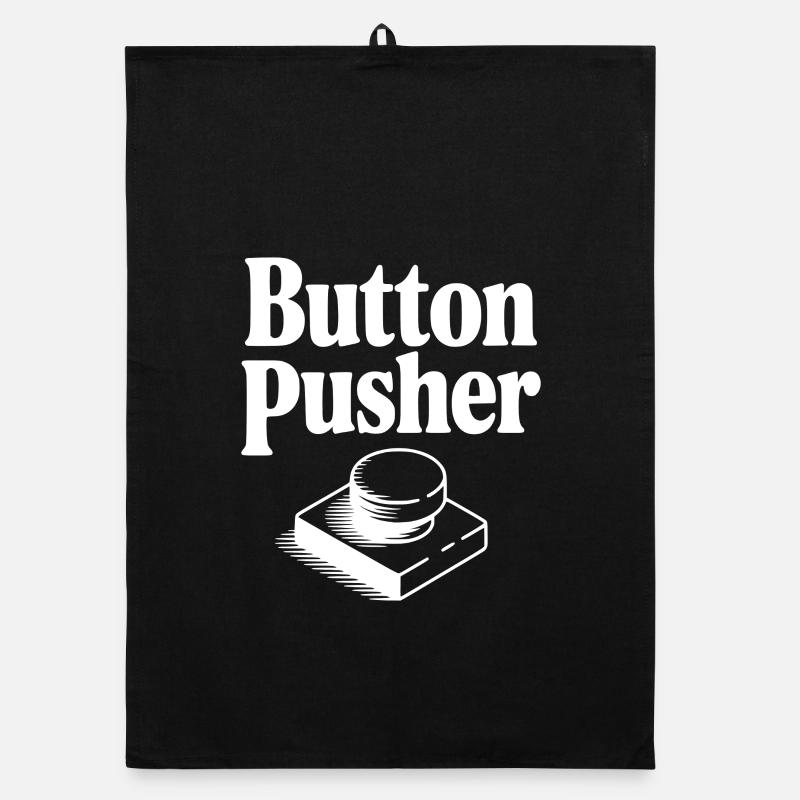 Button Pusher Organic dish towel