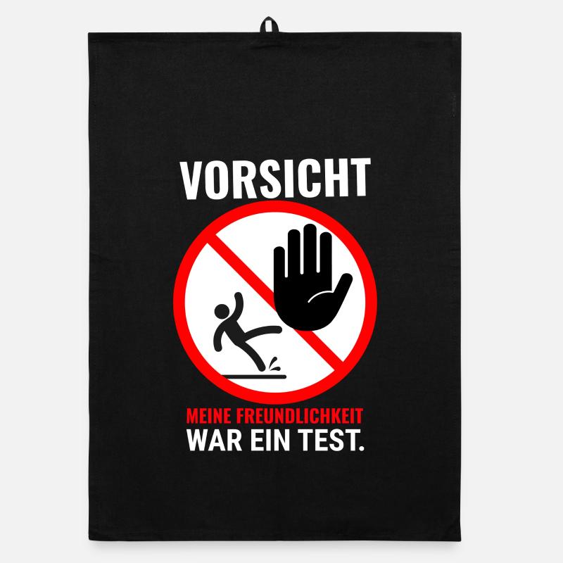Freundlichkeit War Test Organic Geschirrtuch