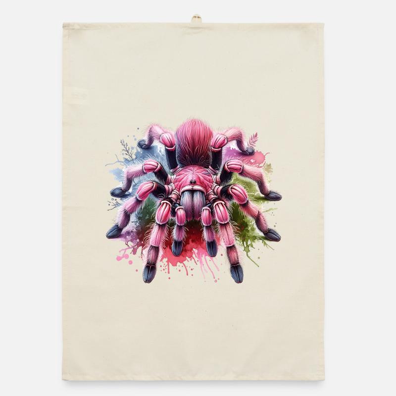Chile Tarantula Gift Organic dish towel