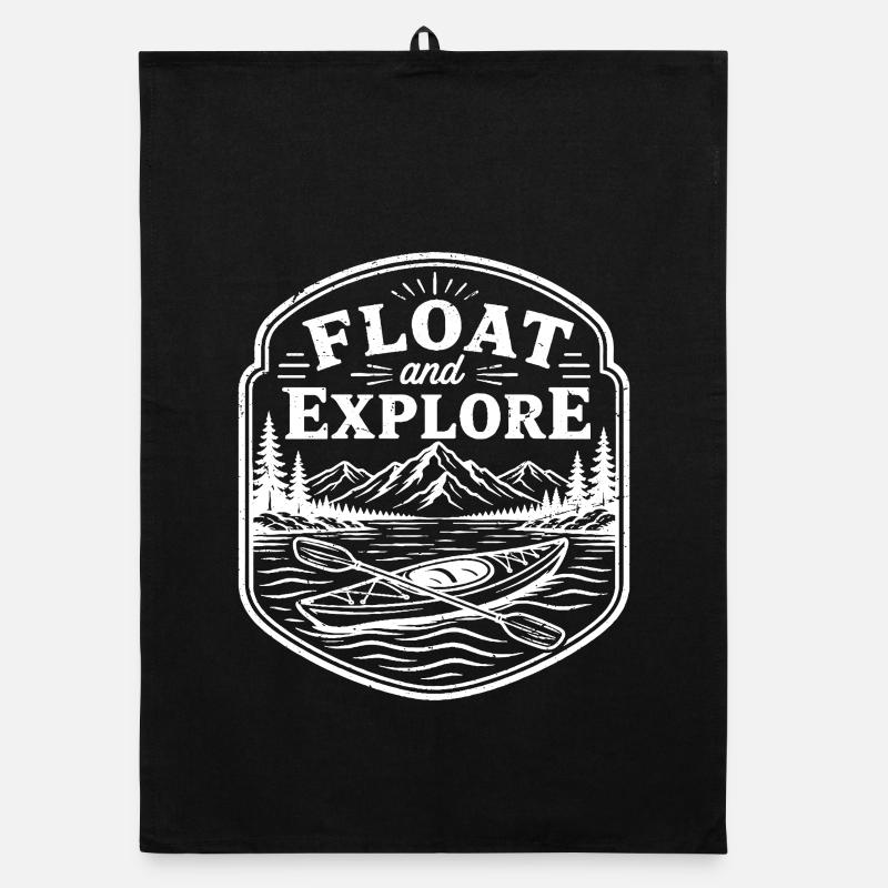 float and explore Organic Geschirrtuch