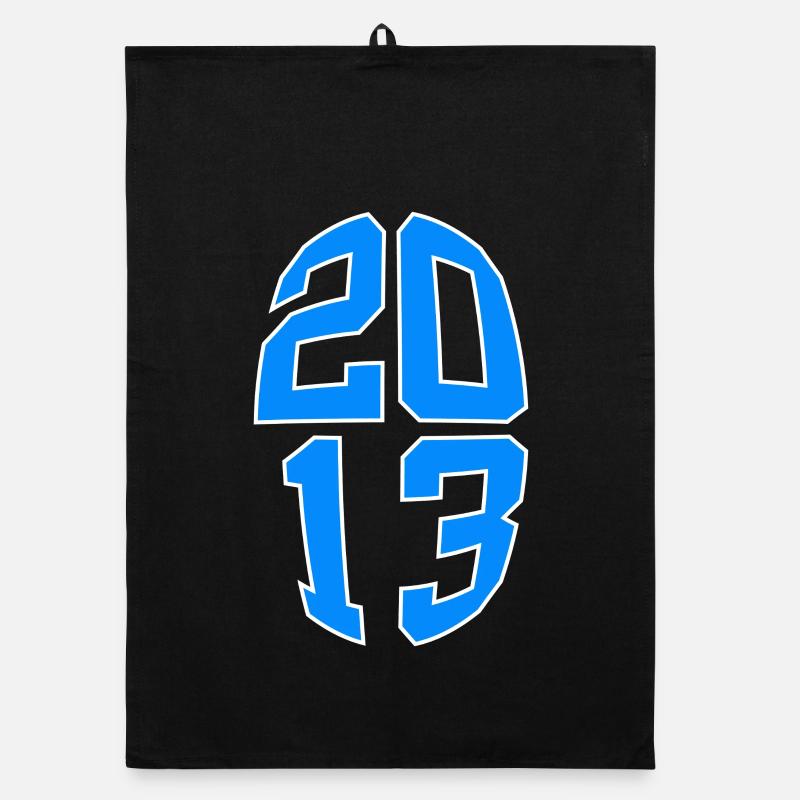 13 ANS 2013 13E ANNIVERSAIRE Torchon bio