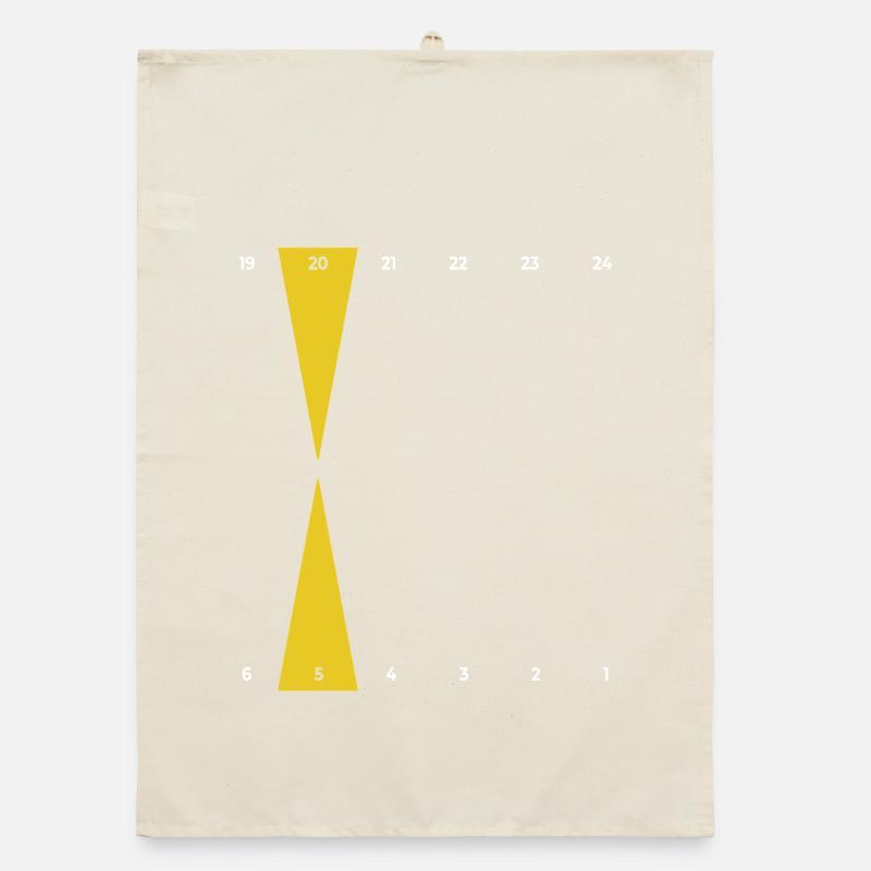 Backgammon | Or pur | Point d’Or Torchon bio