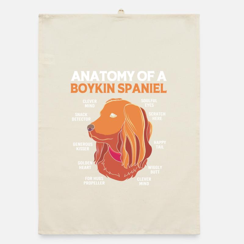 Boykin Spaniel Organic Geschirrtuch