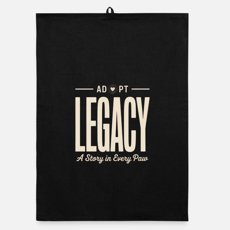 Adopt Legacy: A Page by Page Tale Organic dish towel