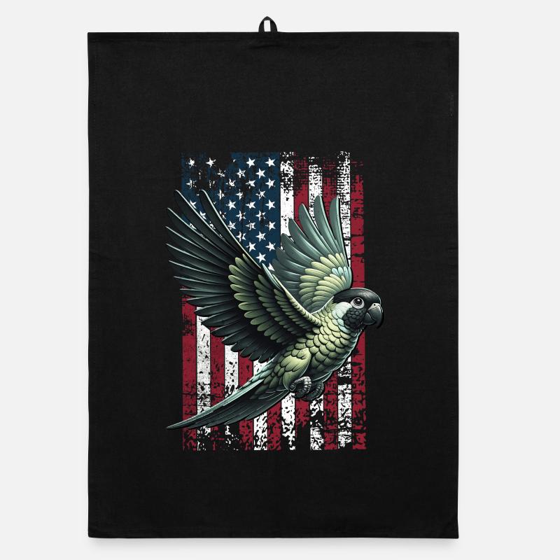 Nanday Conure US Nandays Parakeet Organic dish towel