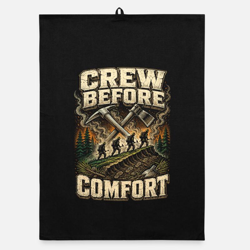 Fire Brigade Fire Brigade Groups Crew Before Comfort Organic dish towel