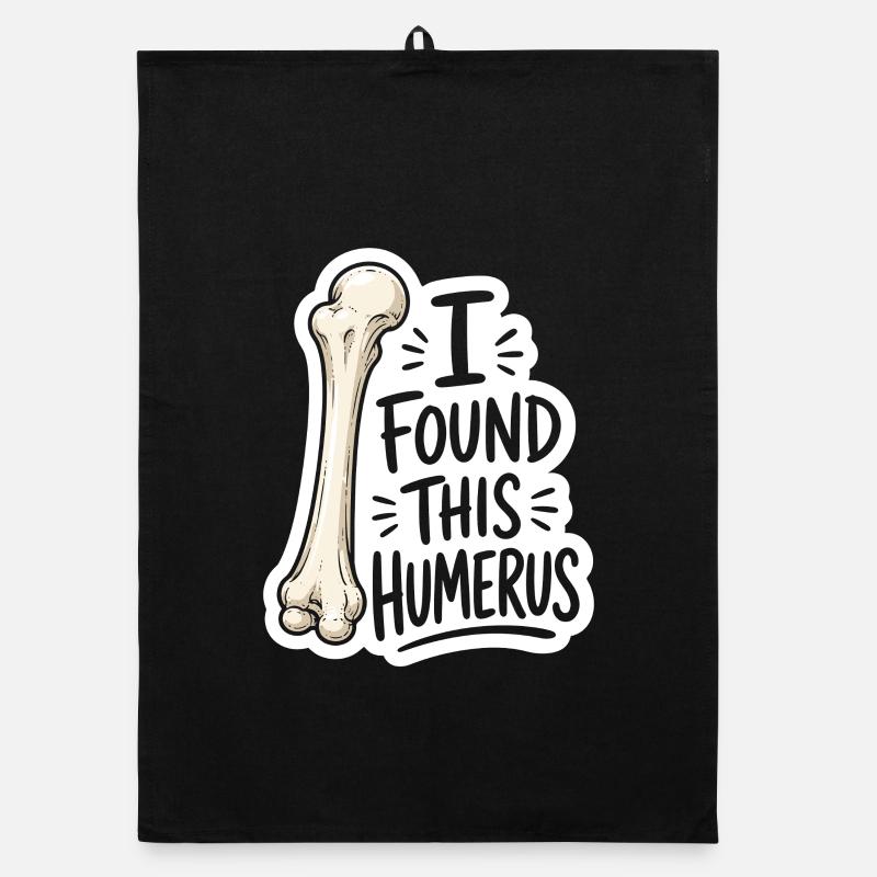 Humerus Discovery Sticker Organic dish towel
