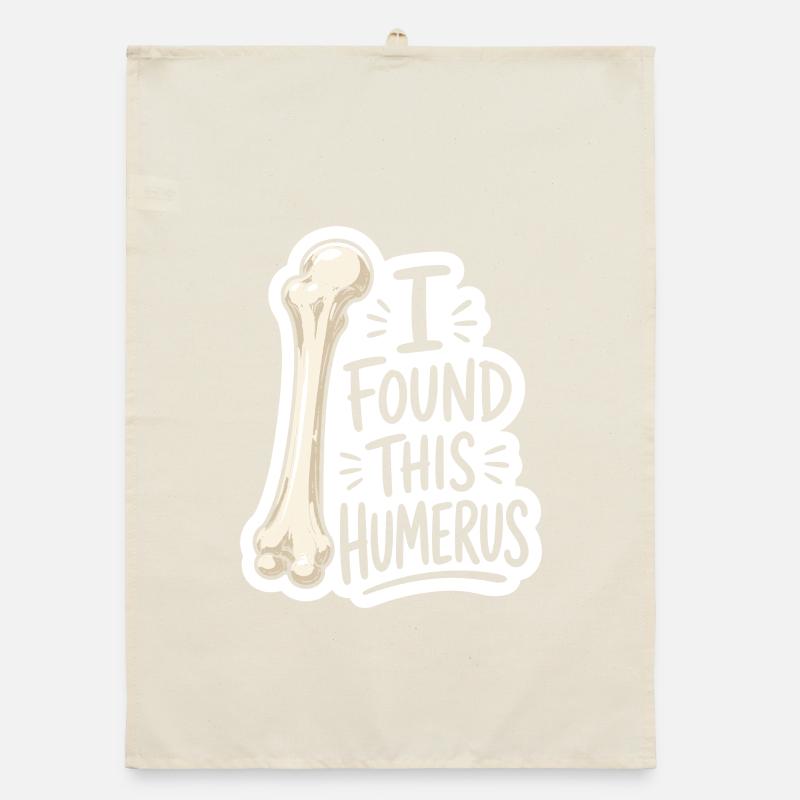 Humerus Discovery Sticker Organic dish towel