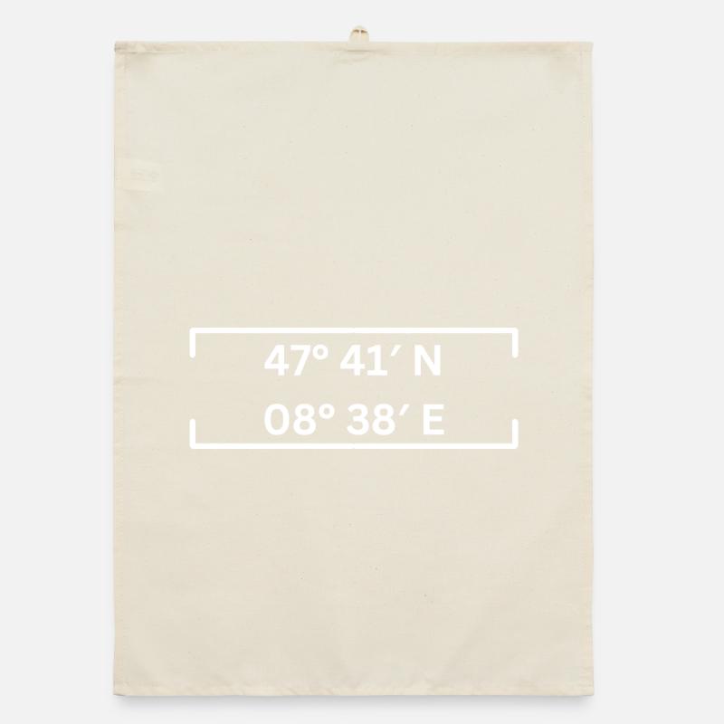 Coordinates Schaffhausen Minimalist Organic dish towel