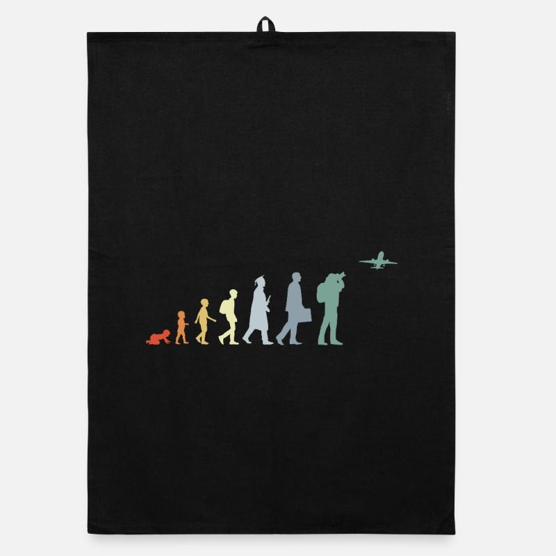 Flugzeugbeobachter Evolution Organic Geschirrtuch