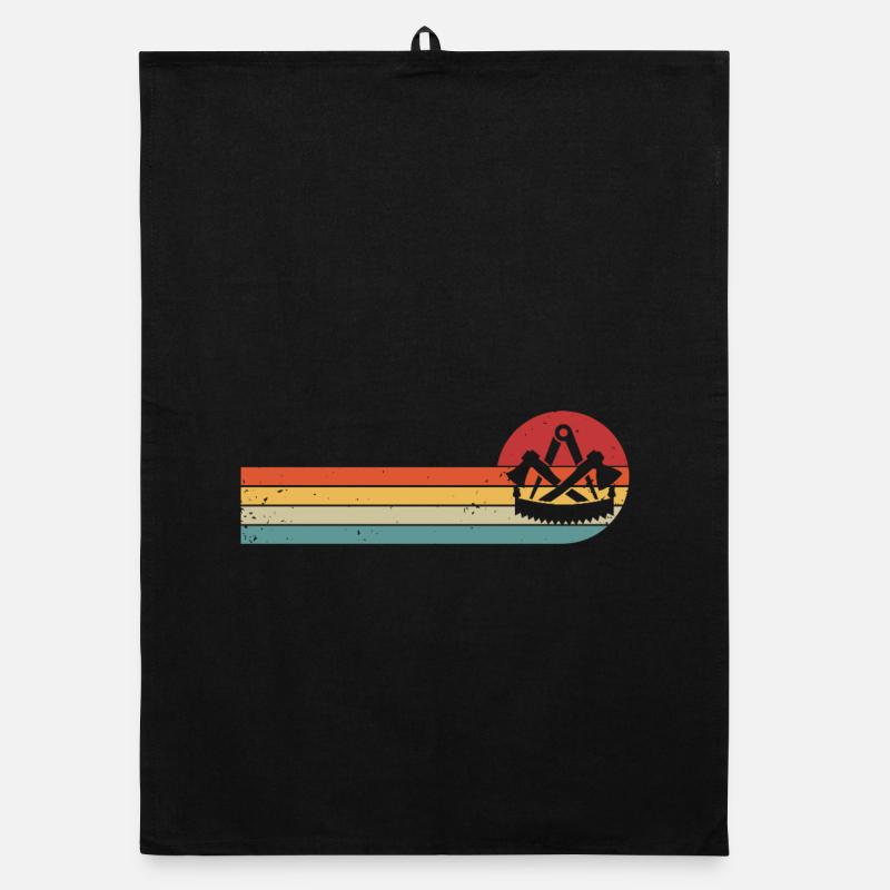 Carpenter's guild sign carpenter craft guild Organic dish towel