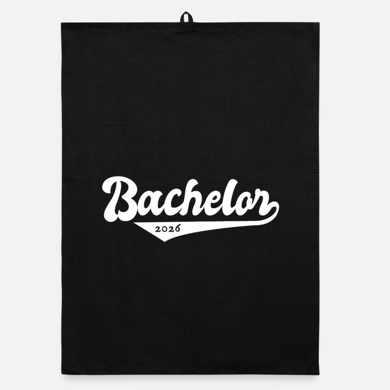 Bachelor 2026 Graduation Graduation Organic dish towel