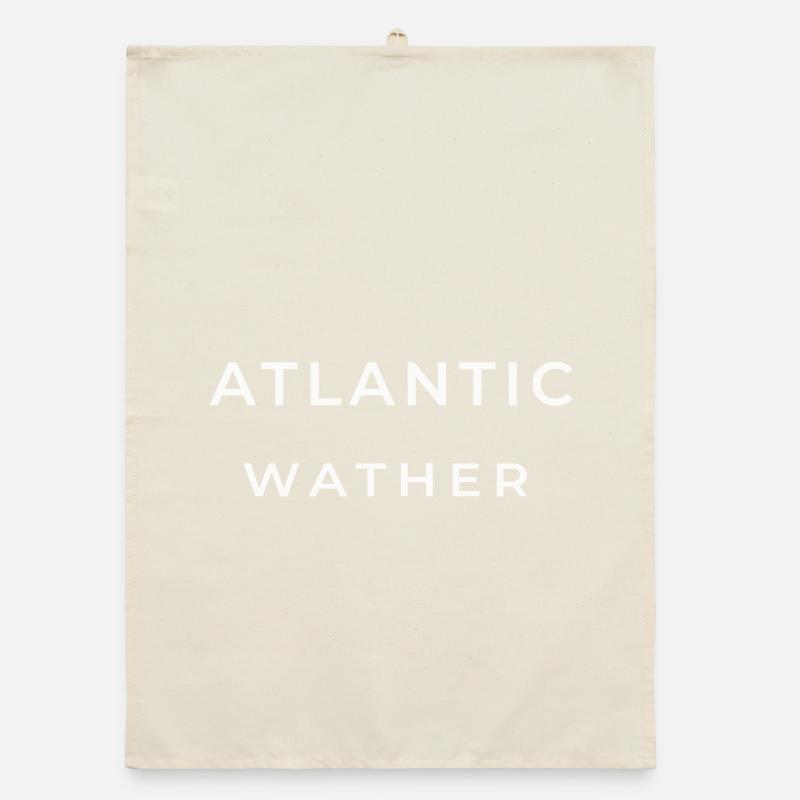 ATLANTIC_WATHER Organic dish towel