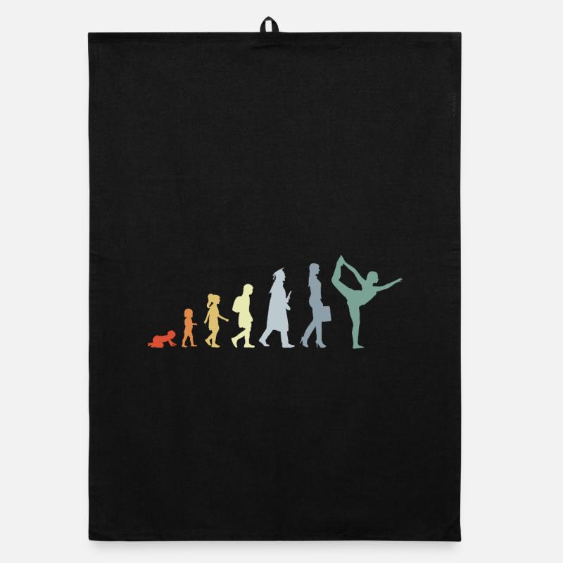 Development into a yoga teacher Organic dish towel