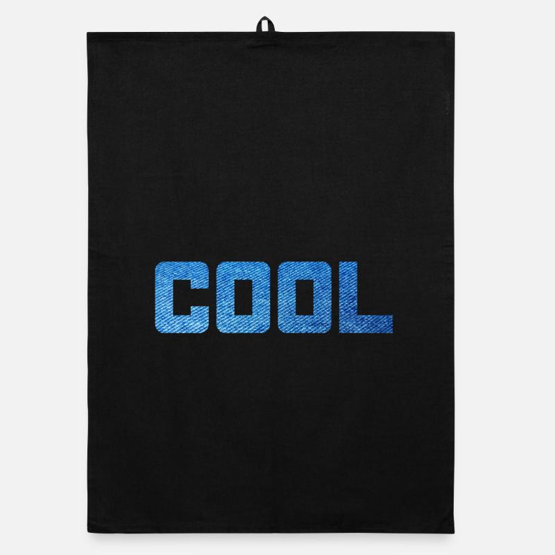 Cool Jeans Pattern Party Stylish Statement Vibes Organic dish towel