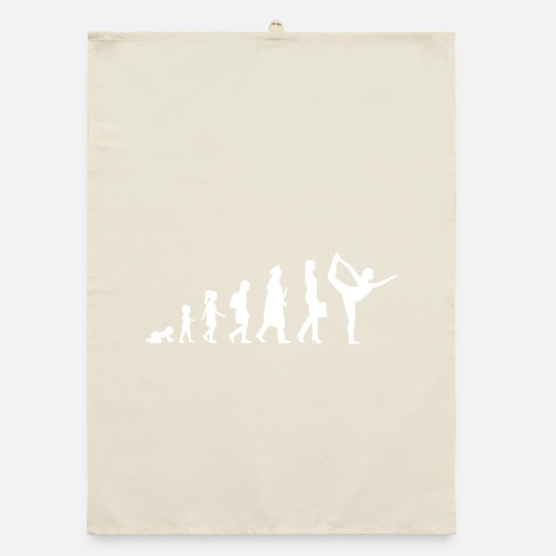 Kind zu Yogini Evolution Organic Geschirrtuch
