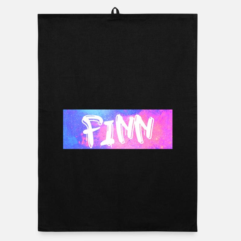 Finn : Neon Graffiti Galaxy Torchon bio