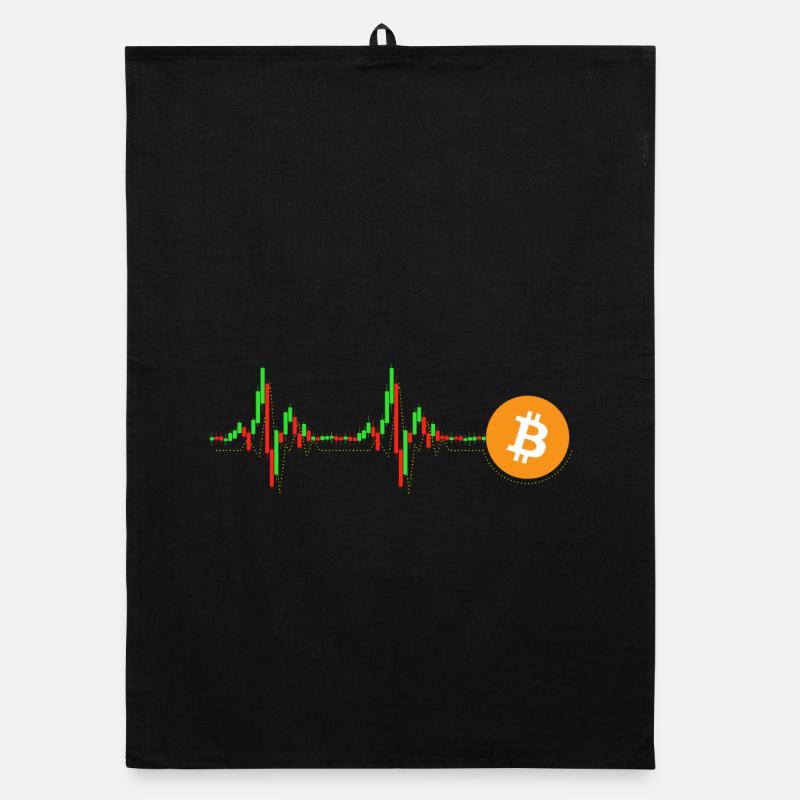 Bitcoin Chart Muster Organic Geschirrtuch