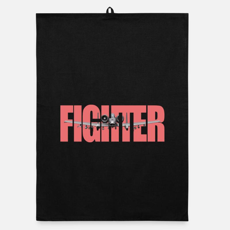 Fighter A-10 Thunderbolt II Organic dish towel