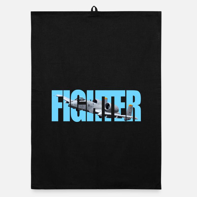 Fighter A-10 Thunderbolt II Organic dish towel