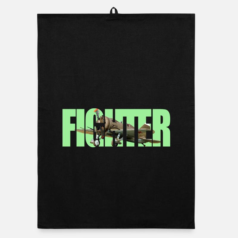 Fighter I-16 Organic Geschirrtuch