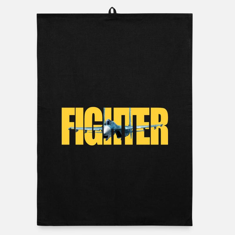 Fighter Su-27 Organic Geschirrtuch