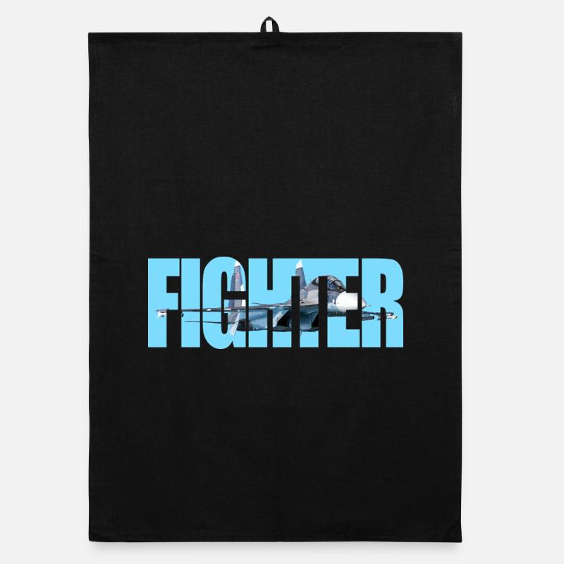Fighter Su-30 SM Organic Geschirrtuch