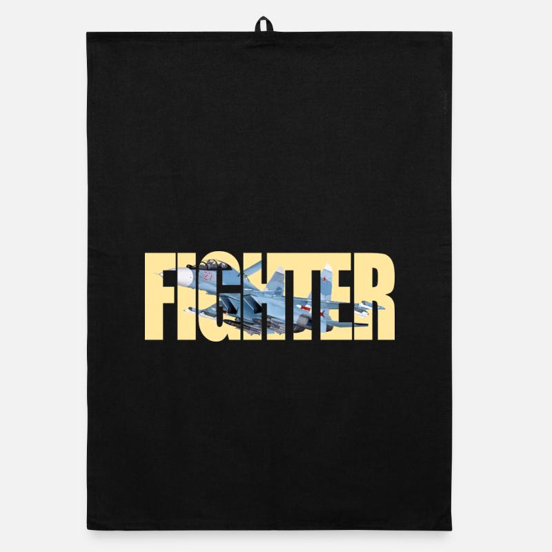 Fighter Su-30SM Organic Geschirrtuch