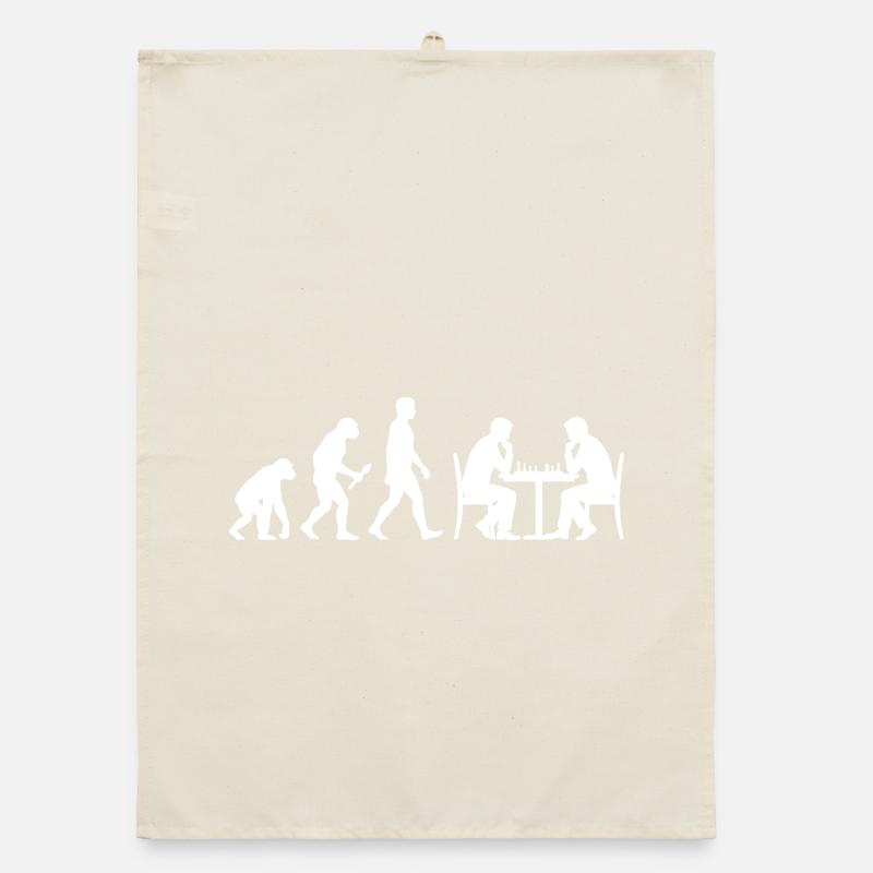 Chess Evolution – The Path to Grandmaster Organic dish towel