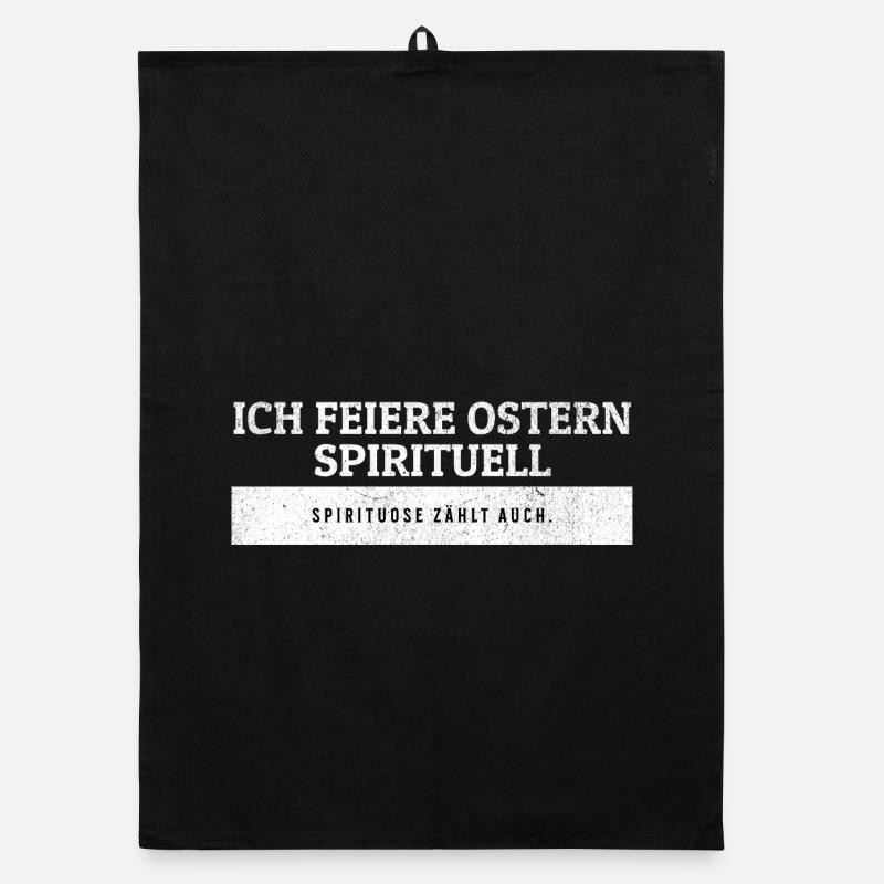 SARCASM - Easter Spiritual - Spirit Matters. Organic dish towel