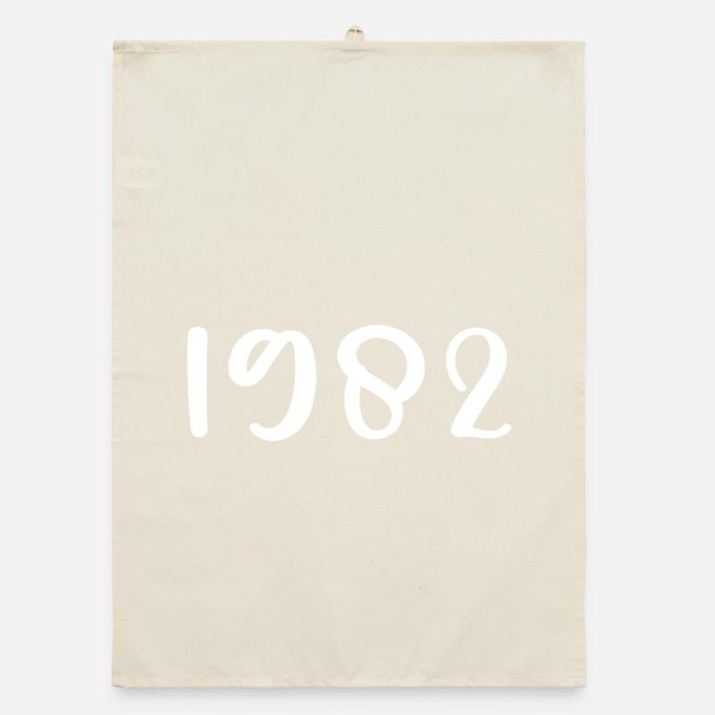 1982 Édition limitée 44e anniversaire 1982 Torchon bio