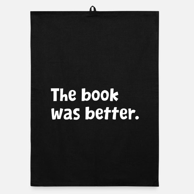 Das Buch war besser zu lesen, Bibliothekar, Büchersüchtig, Organic Geschirrtuch