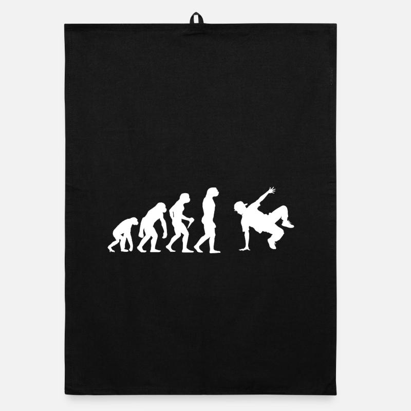 Geschenkidee für einen Breakdancer mit Break Dance Organic Geschirrtuch