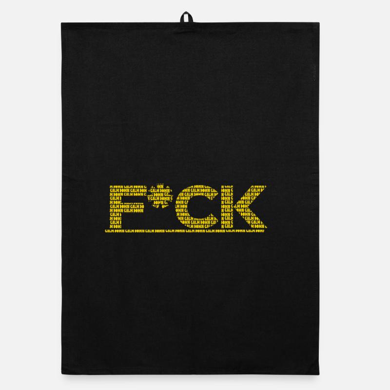 keep calm Organic Geschirrtuch